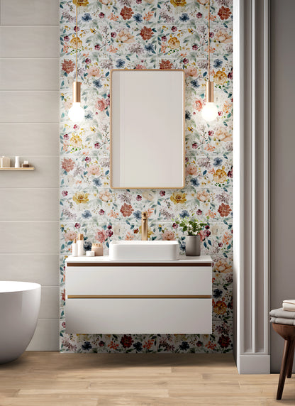 Medley Bianco 25x75 Bordo Nat Matt Savoia Italia
