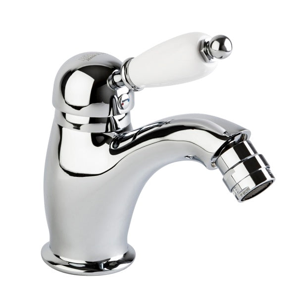 Retrò Monocomando Bidet Cromo Bianchi