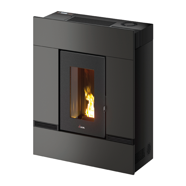 Mithos Plus 12 Ps Metallo Antracite Stufa a Pellet 12 Kw Canalizzata Ad Aria CADEL