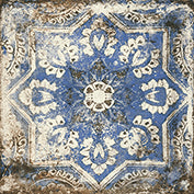 '900 Maioliche 4 Blu 20x20 Ceramiche Mariner