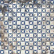 '900 Maioliche 6 Blu 20x20 Ceramiche Mariner