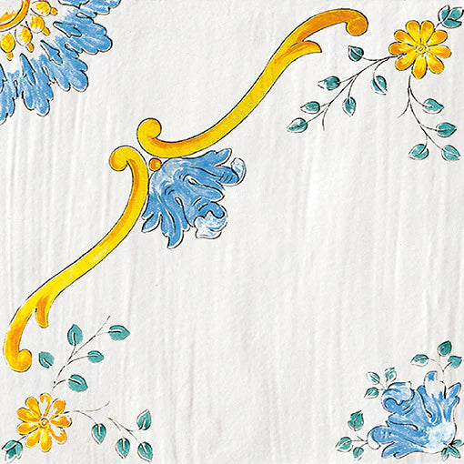 Cotto Mediterraneo Nerano 34x34 Savoia Italia