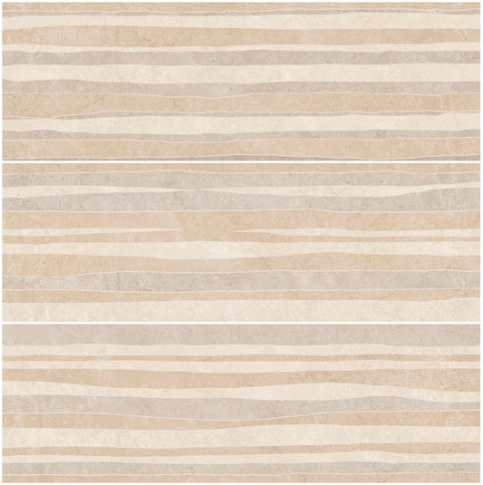 Oasi Miraggi 33,3x100 Rettificato Matt (3 soggetti misti) Savoia Italia