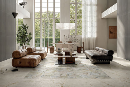 Palazzo Arabescato Oro 120x120 Silk Rettificato Serenissima