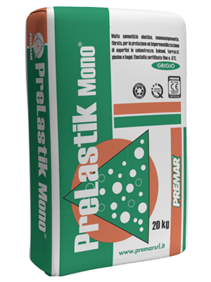 Prelastik Mono Malta Impermeabilizzante Monocomponente 5 kg Premar