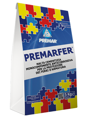 Premarfer Premar 5 kg Passivante Anticorrosivo per Ferri d’Armatura