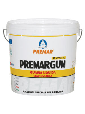 Premargum Bianco 14 L Premar – Guaina Liquida Elastomerica Impermeabilizzante