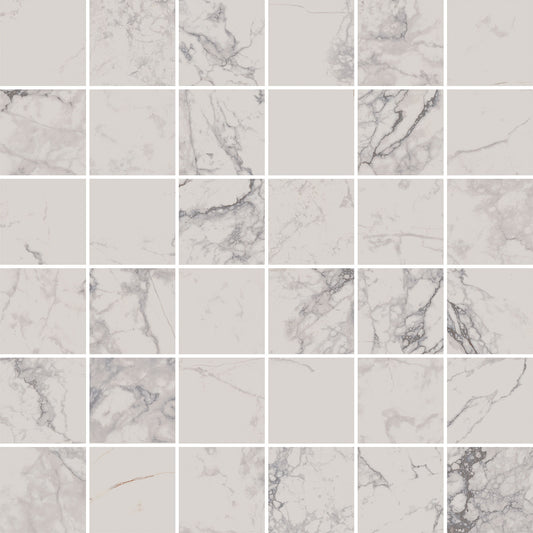 Palazzo Mosaico Bianco Camouflage 30x30 Rettificato Serenissima