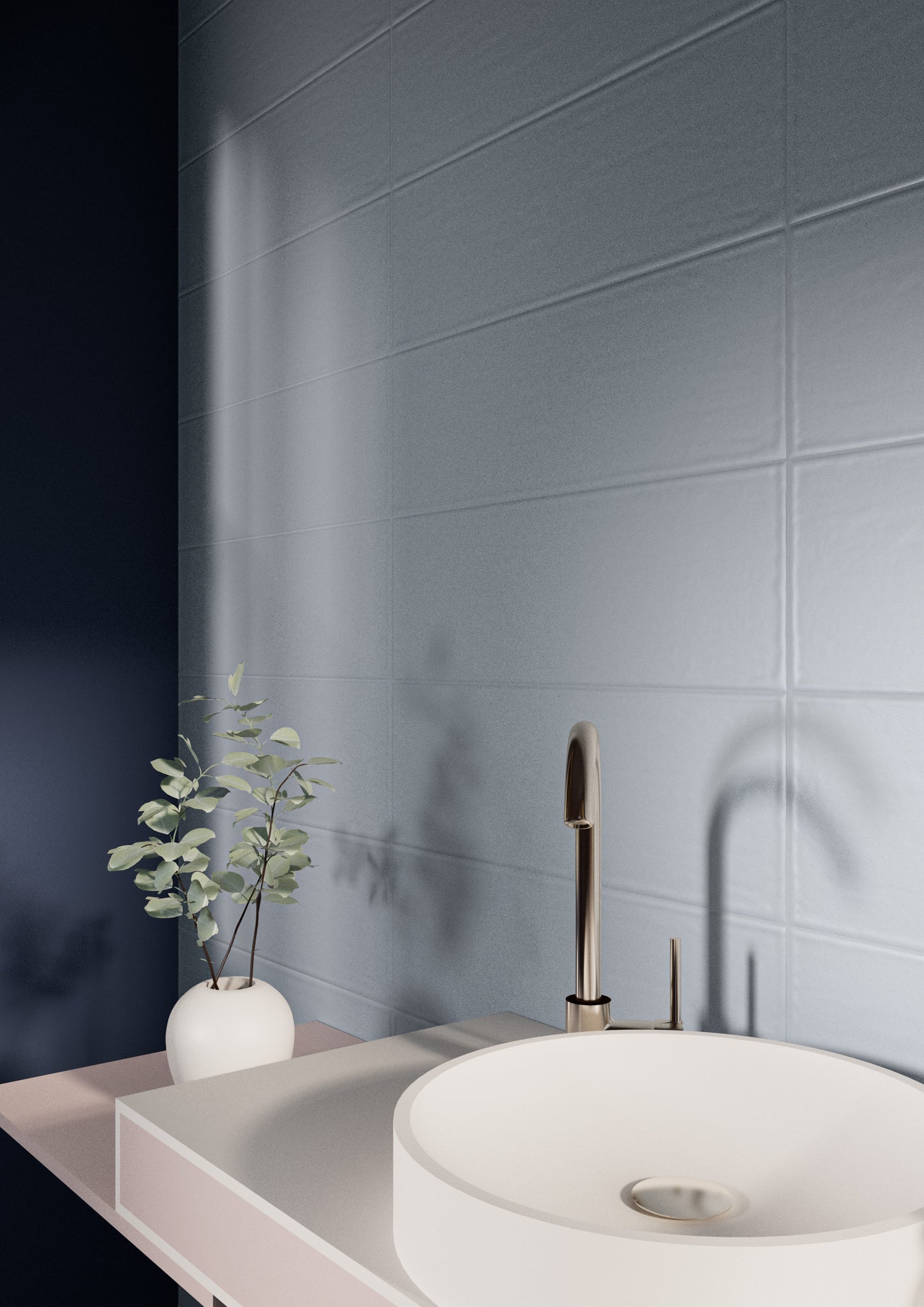 Pastel Denim Matt 20x60 Bordo Nat. Matt Savoia Italia