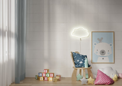 Pastel White Matt 20x60 Bordo Nat. Matt Savoia Italia