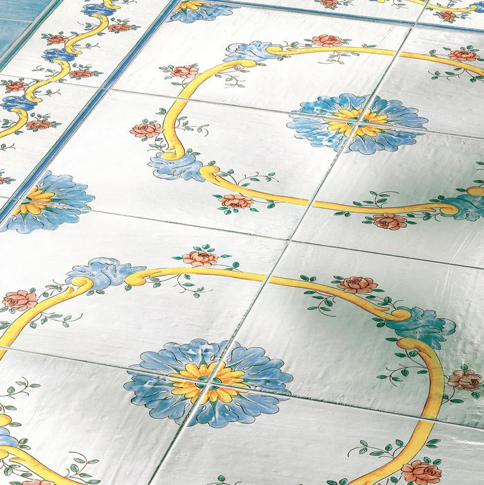 Cotto Mediterraneo Vivara 34x34 Savoia Italia