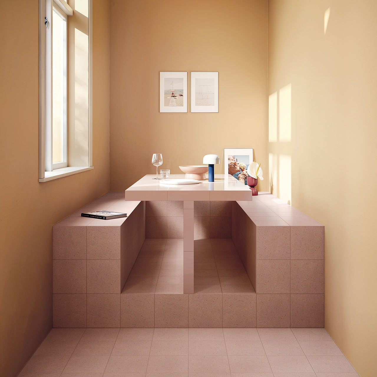 FOREVER COLOR PEPPER PINK 20X20 CIR CERAMICHE