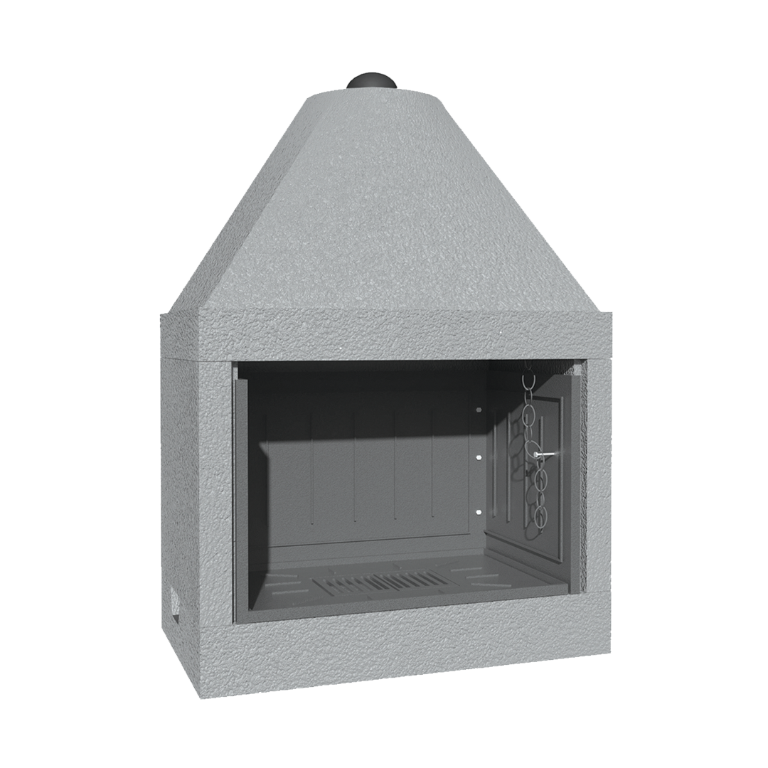 CAMINETTO PREFABBRICATO A LEGNA QR 100 TGH MARSICAMIN