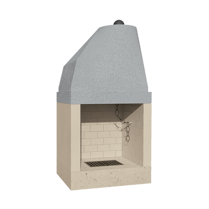 CAMINETTO PREFABBRICATO A LEGNA QR 70 REF MARSICAMIN