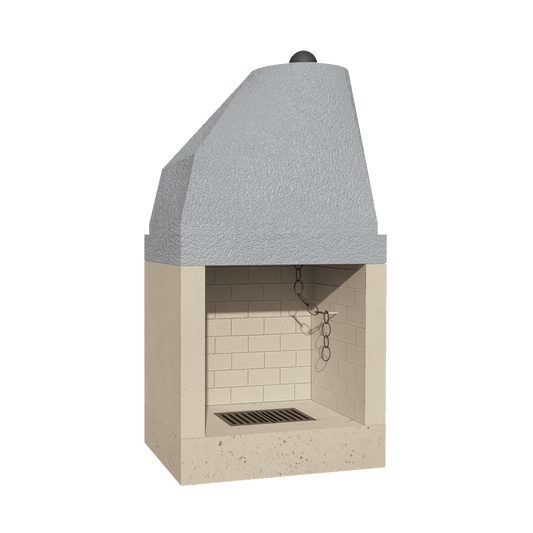 CAMINETTO PREFABBRICATO A LEGNA QR 70 REF MARSICAMIN