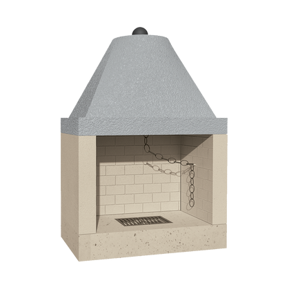 CAMINETTO PREFABBRICATO A LEGNA QR 90 REF MARSICAMIN