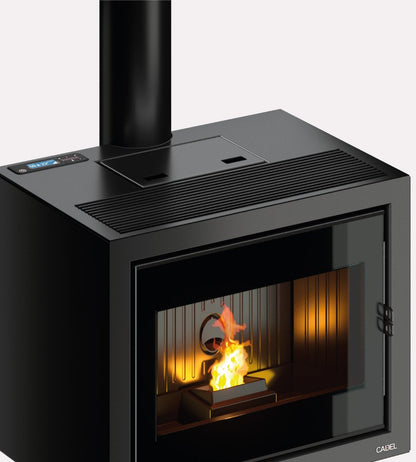 Quasimodo 9 Stufa a Pellet 9,3 Kw Ad Aria CADEL
