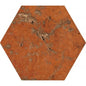 Cotto del Campiano Esagona Rosso Siena R10 15,8X18,3 Cir Ceramiche