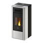 River Idro 24 Idrotech Maiolica Bianco Stufa a Pellet 24,2 Kw Idro CADEL