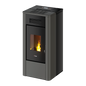 River Idro 24 Idrotech Metallo Bianco Stufa a Pellet 24,2 Kw Idro CADEL