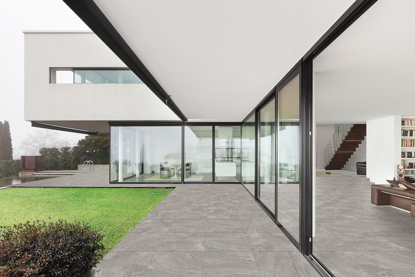 Piastrella Aspen Grey 60x120 R11 Evoluzione Ceramiche