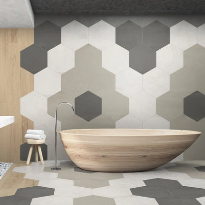 Domus Walnut Hexagon 40x35 Savoy Italy