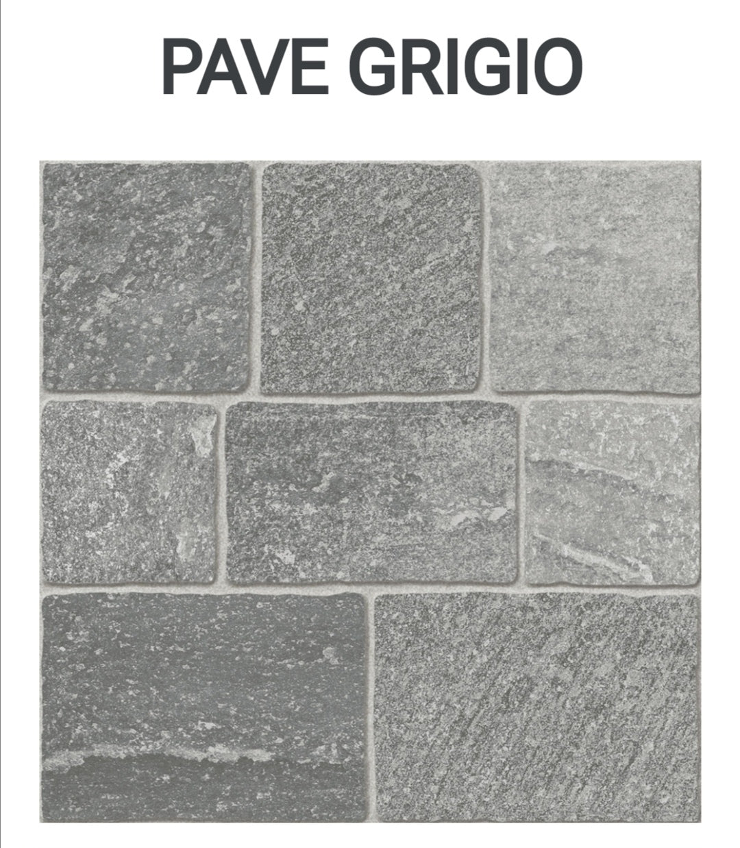 Pavé Grigio 34X34 Savoia Italia