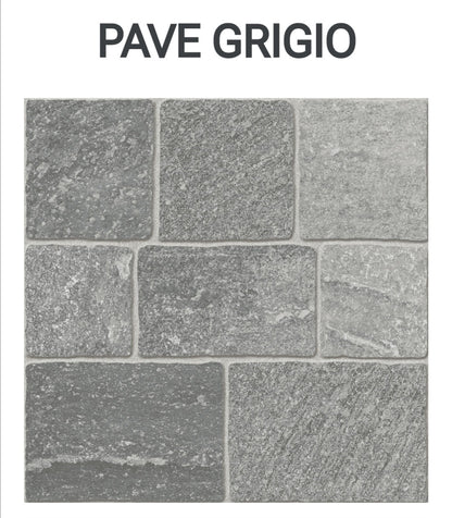 Pavé Grigio 34X34 Savoia Italia