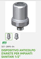 Anti-water hammer device 1/2 for sanitary systems Far