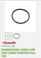 Gasket for Flue Pipes Dm.100