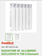 Exclusive Aluminum Radiators H 700 6El. Fundital