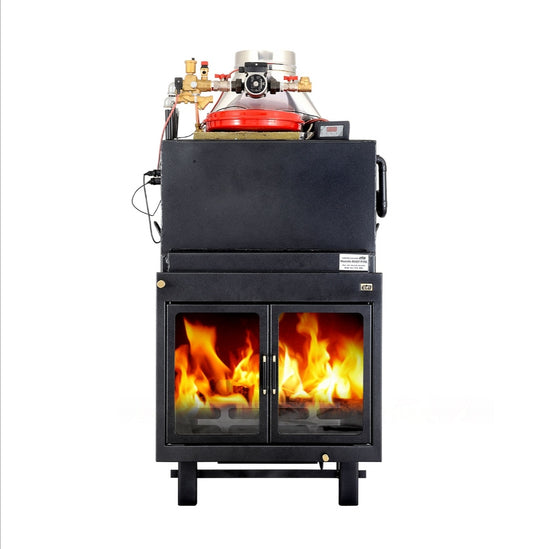 Wood-burning fireplace Mod. CV Easy Fire Kcal 24,000 Eta