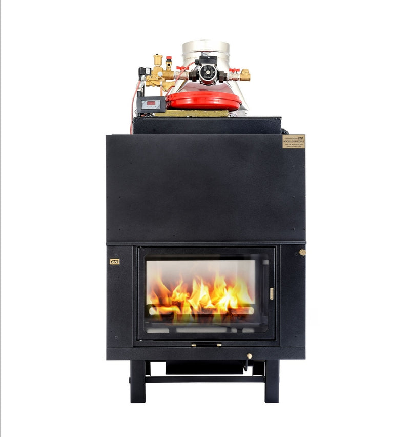 Wood-burning fireplace Mod. Double-sided Psu Easy Fire Kcal 24,000 Eta