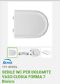 Clodia Dolomite toilet seat