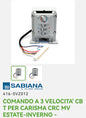 3-speed CB T control for Carisma CRC MV Summer-Winter Sabiana