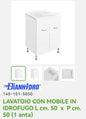 Lavatoio Con Mobile in Idrofugo L 50xP 50 Dianflex