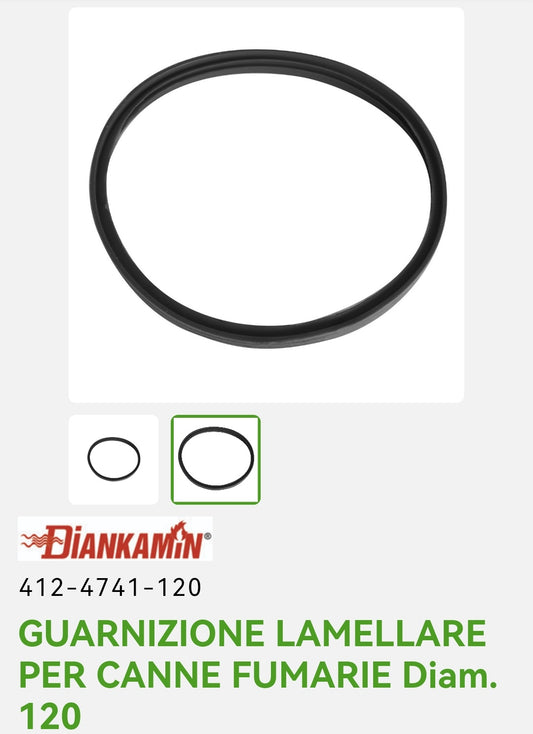 Lamellar Gasket for Flue Pipes Dm. 120