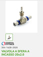 Dianflex 20x2.0 Built-in Ball Valve