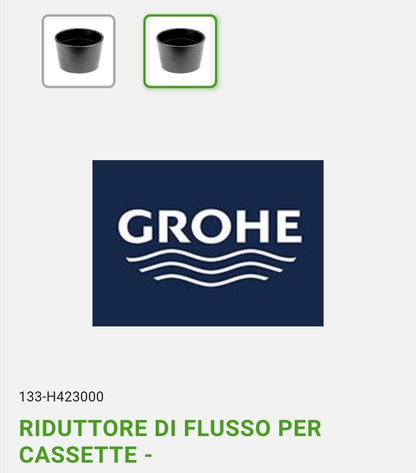 Riduttore di flusso x Cassette Incasso Grohe