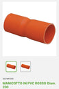 Manchette PVC rouge D. 200 Dianflex