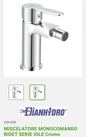 Monoc mixer. Iole Chrome Series Bidet Dianflex