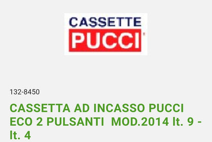 Cassetta Incasso 2 Pulsanti Eco Bianca Pucci