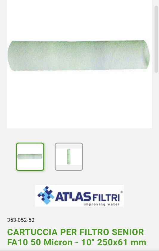 Senior filter cartridge