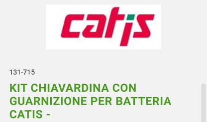 Kit Chiavardina c/Guarnizione x Batteria Catis