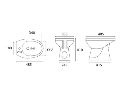 Bidet Joker Erogazione Rubinetto Linpha