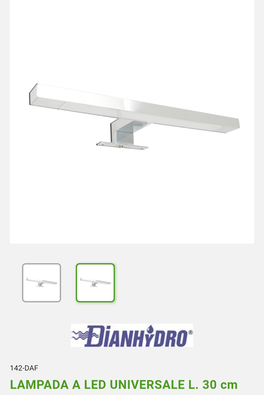 Lampada a Led Universale L.30 cm Dianflex