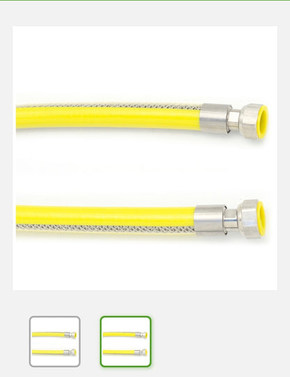 Flexible gas hose 200 cm