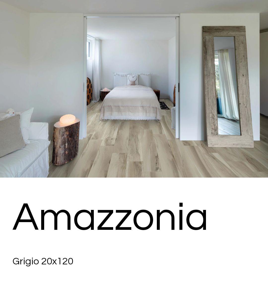 Amazonia Gris 20x120 Savoia Italie