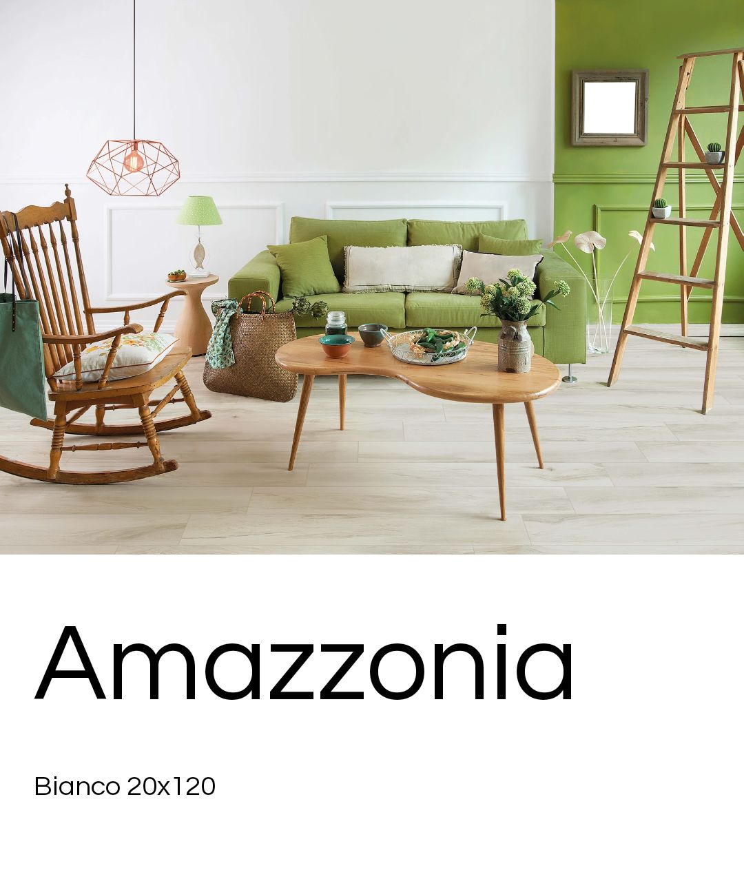 Amazzonia Bianco 20x120 Savoia Italia