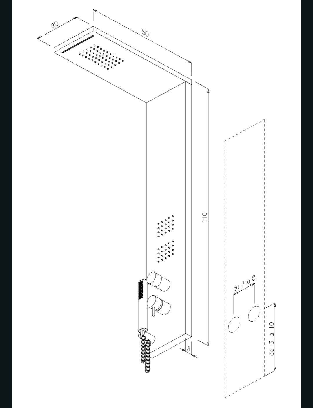 Parete attrezzata Multifunzione Mod. Trend Bianco Opaco Matt Dianflex